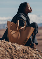 Cyme Tote - Textured Camel
