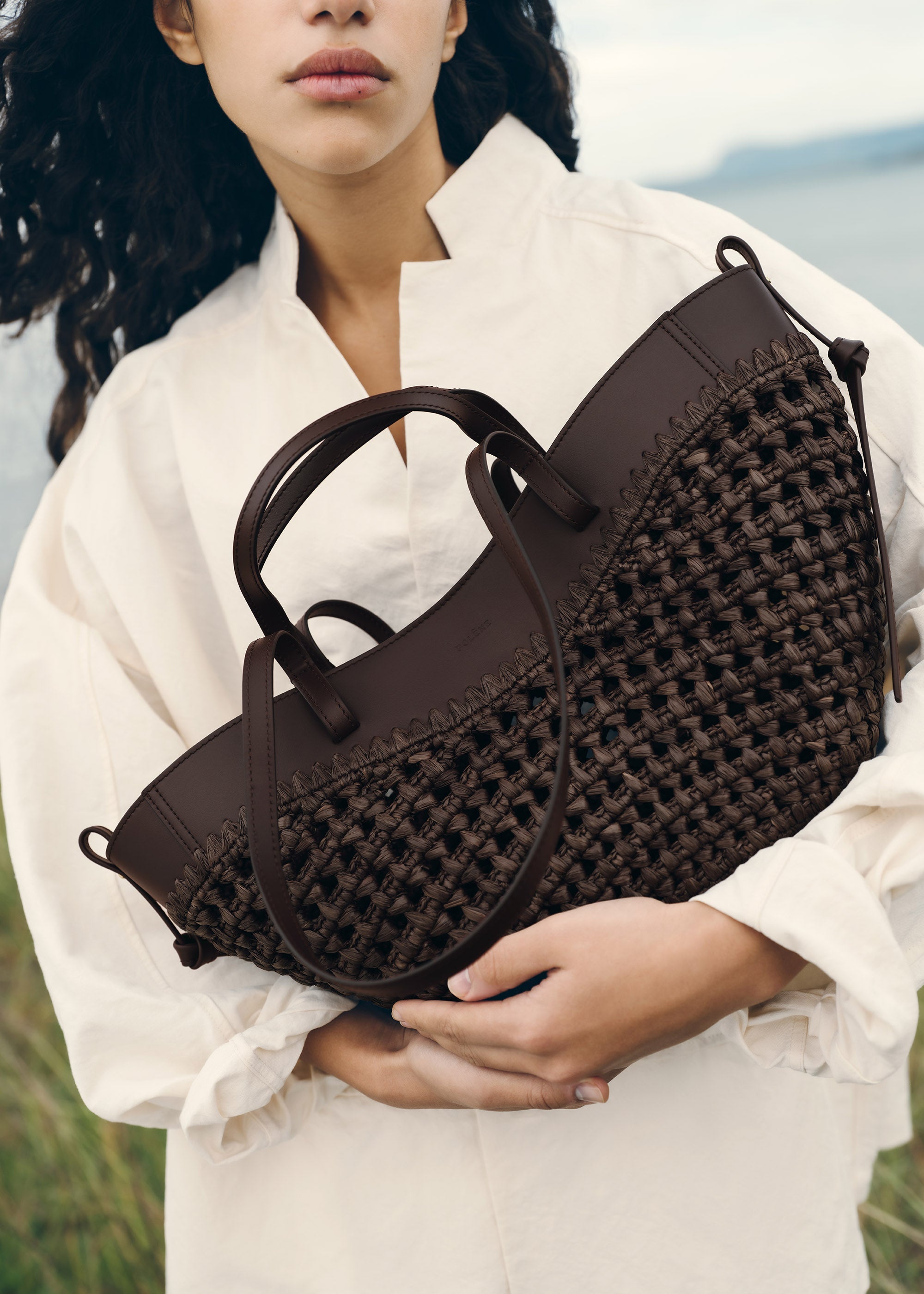 Cyme Mini - Raffia Ebony