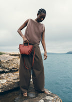 Cyme Tote Nano - Textured Terracotta